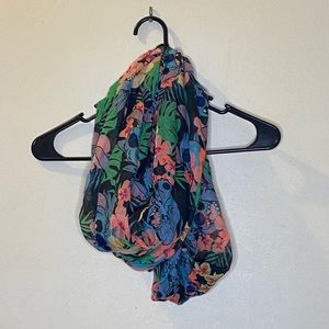 Loungefly Stitch Hawaiian Print infinity scarf